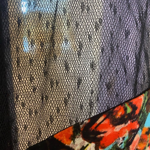 Floral and lace fit and flare dress - Picture 8 of 12